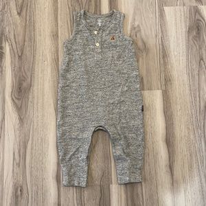 Baby Gap tank top romper in gray